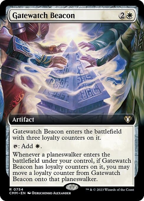 Gatewatch Beacon from Commander Masters (Rare)