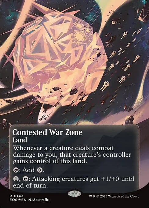 Contested War Zone from Edge of Eternities: Stellar Sights (Rare)