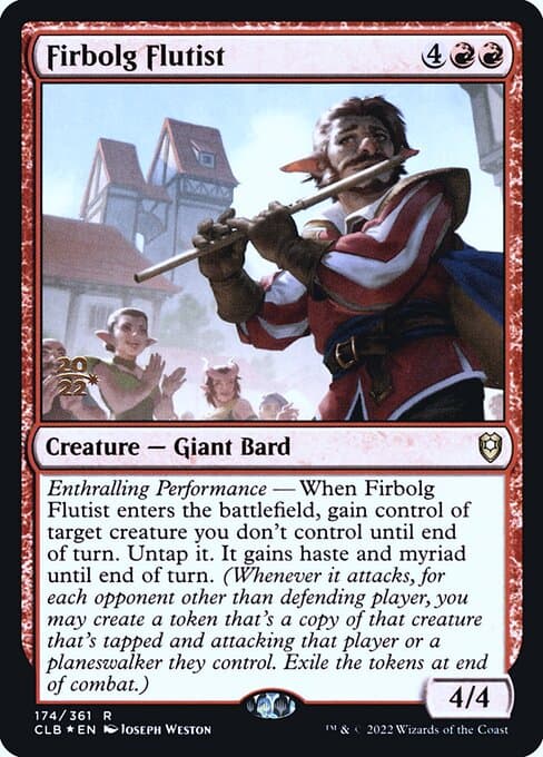 Firbolg Flutist from Battle for Baldur's Gate Promos (Rare)