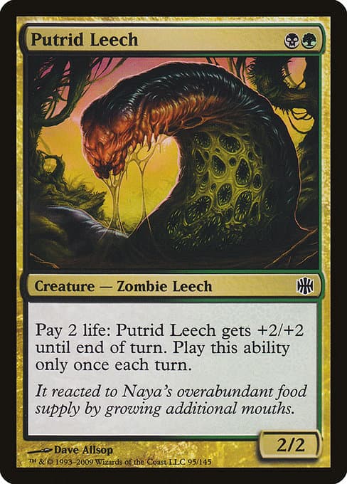 Putrid Leech from Alara Reborn (Common)