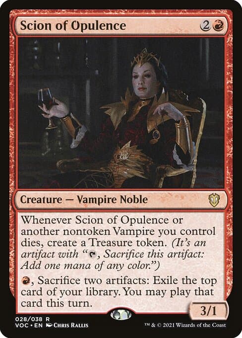 Scion of Opulence from Crimson Vow Commander (Rare)