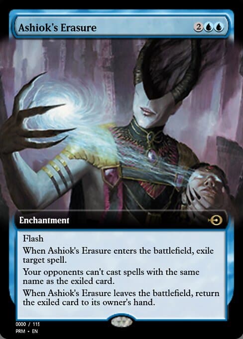 Ashiok's Erasure from Magic Online Promos (Rare)