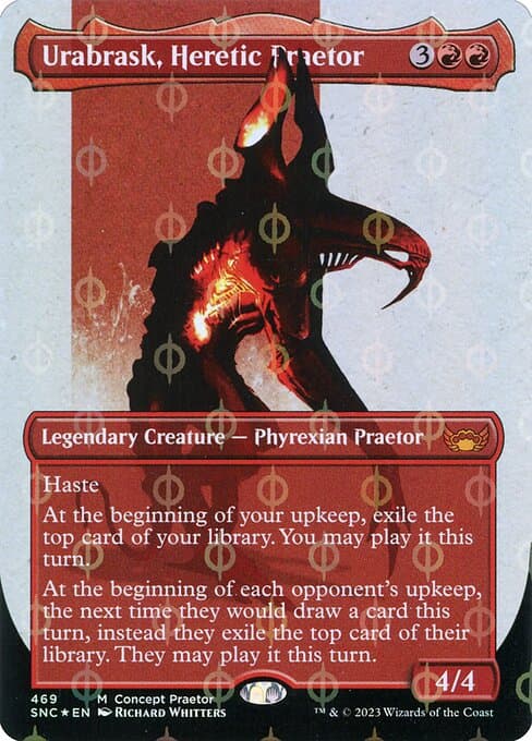 Urabrask, Heretic Praetor from Streets of New Capenna (Mythic)