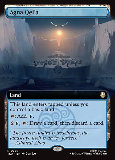 Agna Qel'a from Avatar: The Last Airbender (Rare)