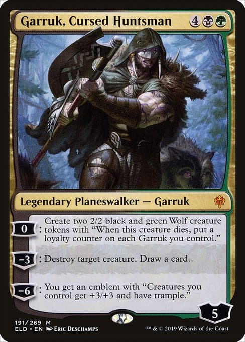 Garruk, Cursed Huntsman (Mythic)
