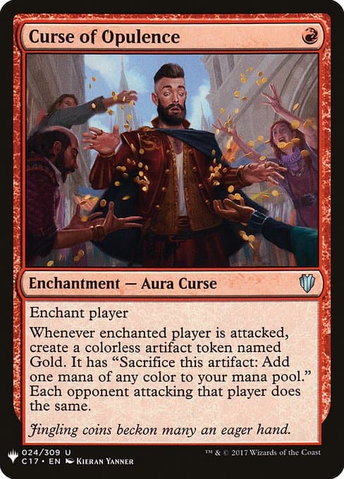 Curse of Opulence from The List (Uncommon)