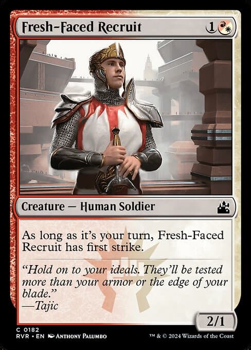 Fresh-Faced Recruit from Ravnica Remastered (Common)