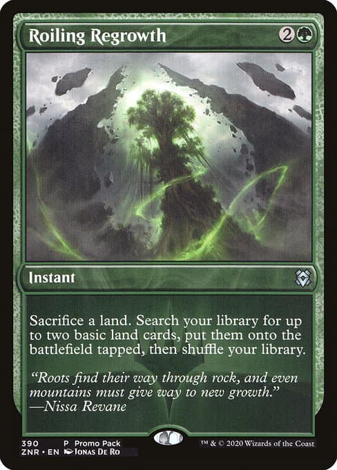 Roiling Regrowth from Zendikar Rising (Uncommon)