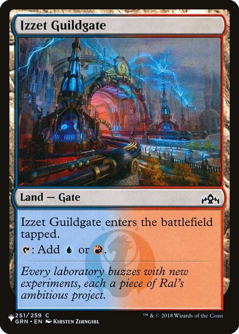Izzet Guildgate from The List (Common)