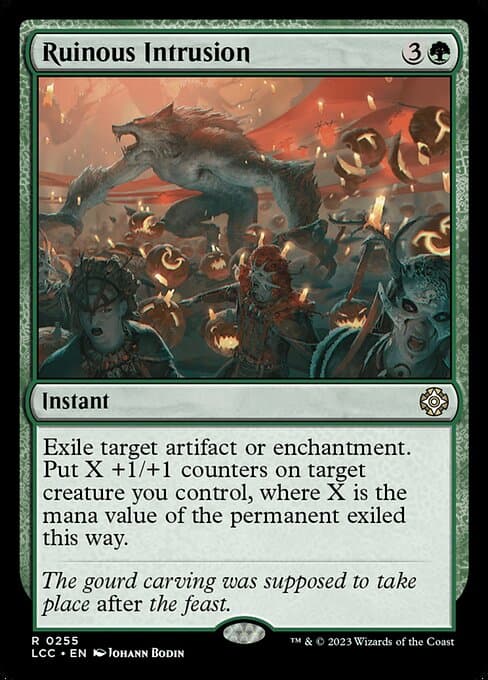 Ruinous Intrusion from The Lost Caverns of Ixalan Commander (Rare)