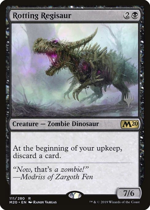 Rotting Regisaur from Core Set 2020 Promos (Rare)