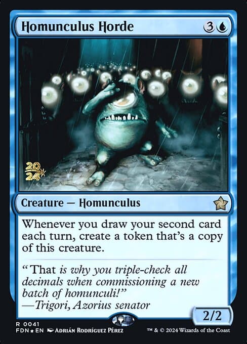 Homunculus Horde from Foundations Promos (Rare)