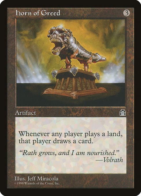 Horn of Greed from Stronghold (Rare)