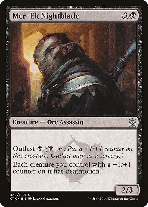 Mer-Ek Nightblade from Khans of Tarkir (Uncommon)