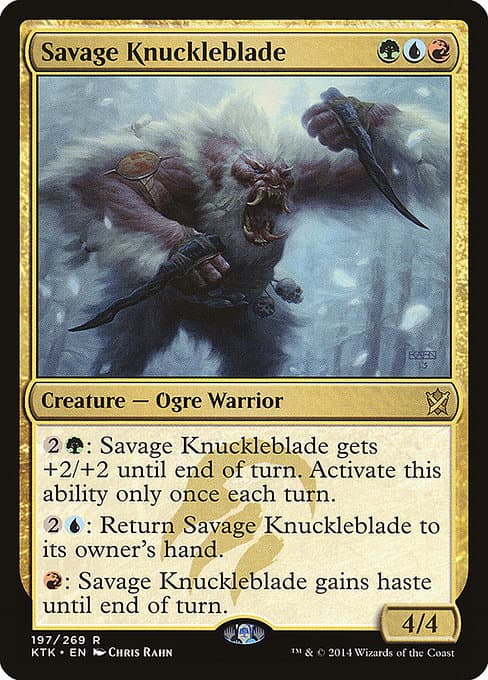 Savage Knuckleblade (Rare)
