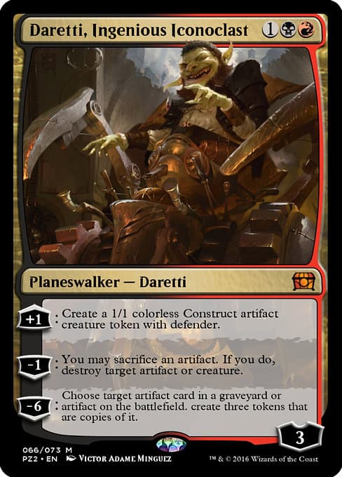 Daretti, Ingenious Iconoclast from Treasure Chest (Mythic)