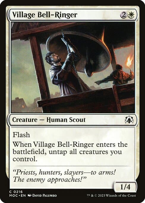 Village Bell-Ringer from March of the Machine Commander (Common)