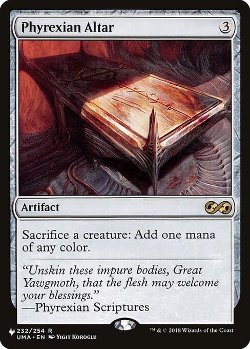 Phyrexian Altar from The List (Rare)