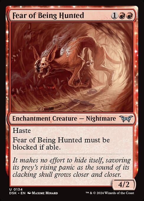 Fear of Being Hunted (Uncommon)