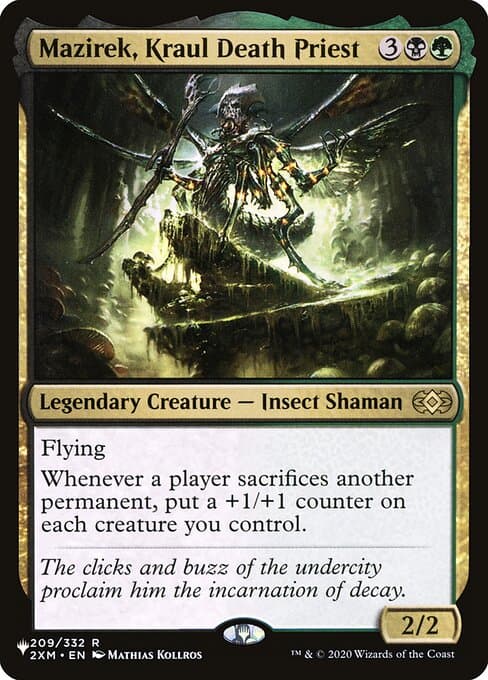 Mazirek, Kraul Death Priest from The List (Rare)