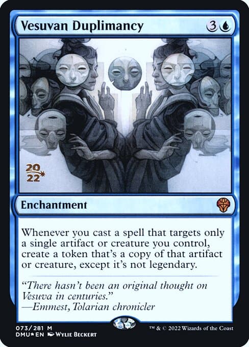 Vesuvan Duplimancy from Dominaria United Promos (Mythic)