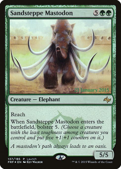 Sandsteppe Mastodon (Rare)