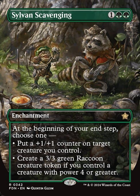 Sylvan Scavenging from Foundations (Rare)