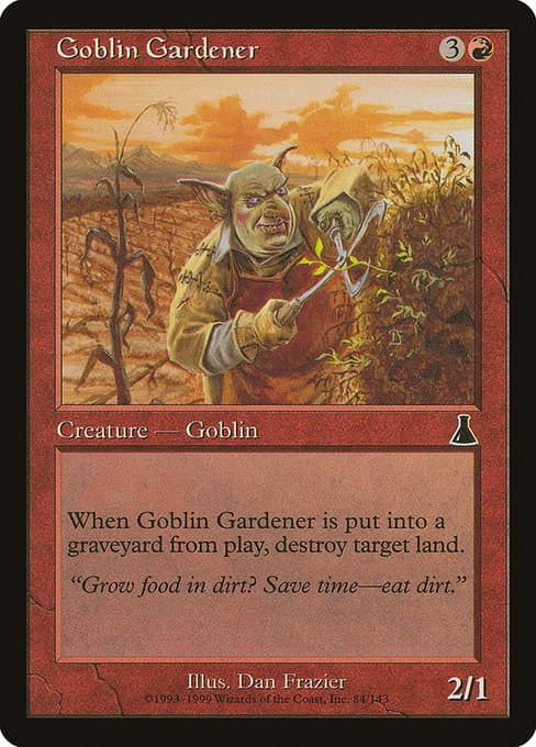 Goblin Gardener from Urza's Destiny (Common)