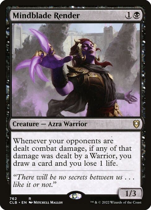Mindblade Render from Commander Legends: Battle for Baldur's Gate (Rare)