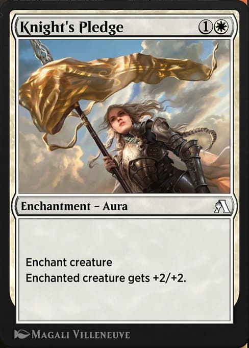 Knight's Pledge from Arena Beginner Set (Common)