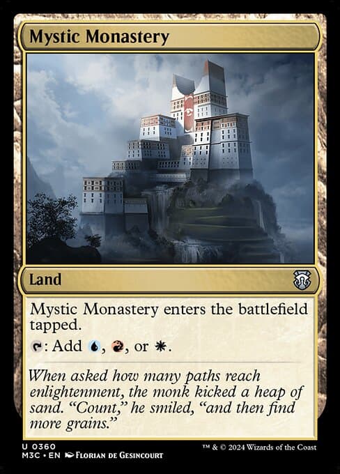 Mystic Monastery from Modern Horizons 3 Commander (Uncommon)