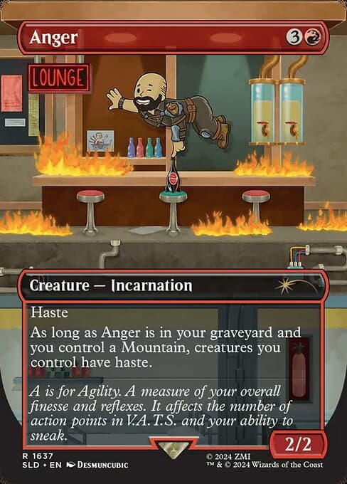 Anger from Secret Lair Drop (Rare)
