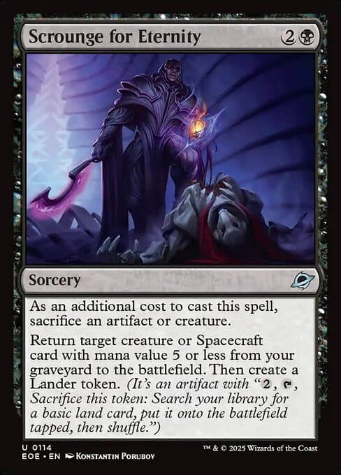 Scrounge for Eternity (Uncommon)