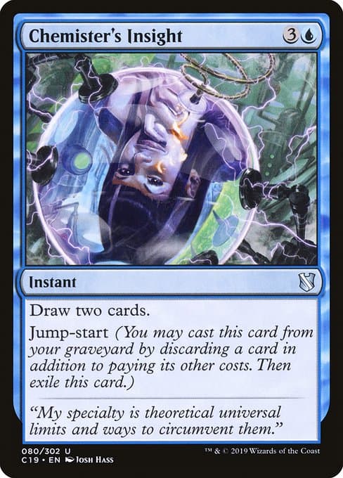 Chemister's Insight from Commander 2019 (Uncommon)