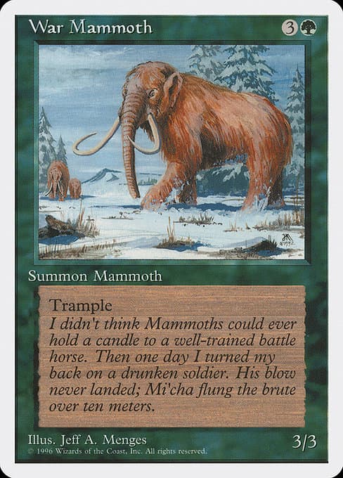 War Mammoth (Common)