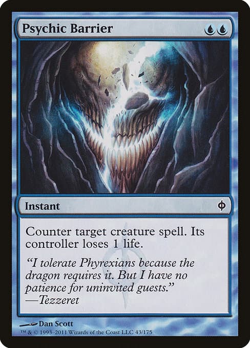 Psychic Barrier from New Phyrexia (Common)