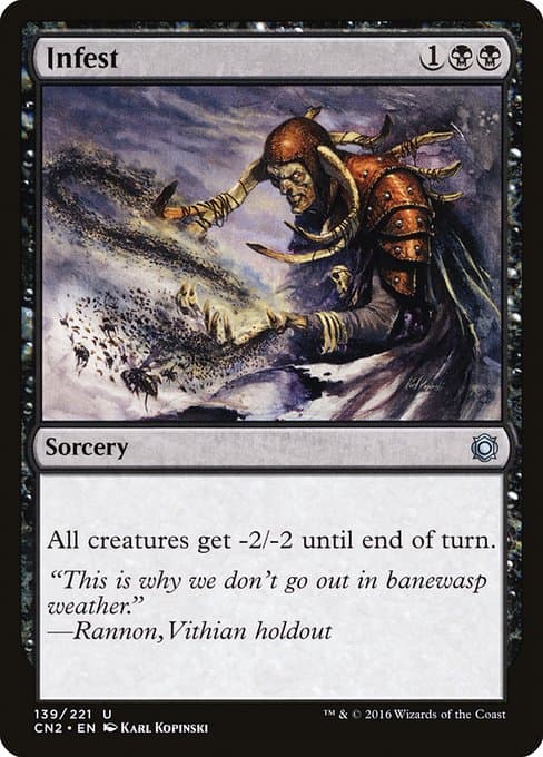 Infest from Conspiracy: Take the Crown (Uncommon)