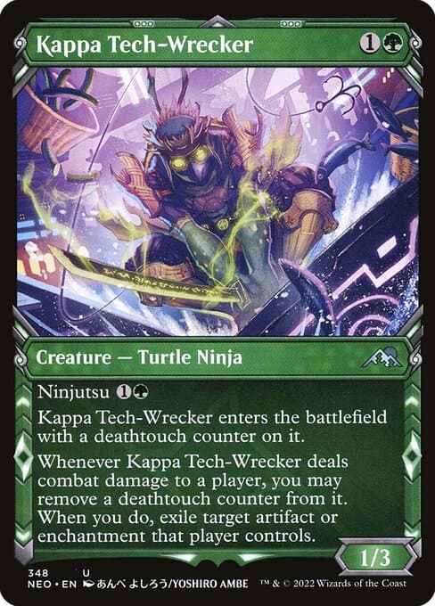 Kappa Tech-Wrecker from Kamigawa: Neon Dynasty (Uncommon)