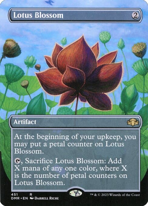 Lotus Blossom from Dominaria Remastered (Rare)