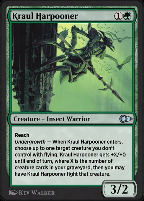 Kraul Harpooner #182 – Pioneer Masters Kraul Harpooner from Pioneer Masters (Uncommon)