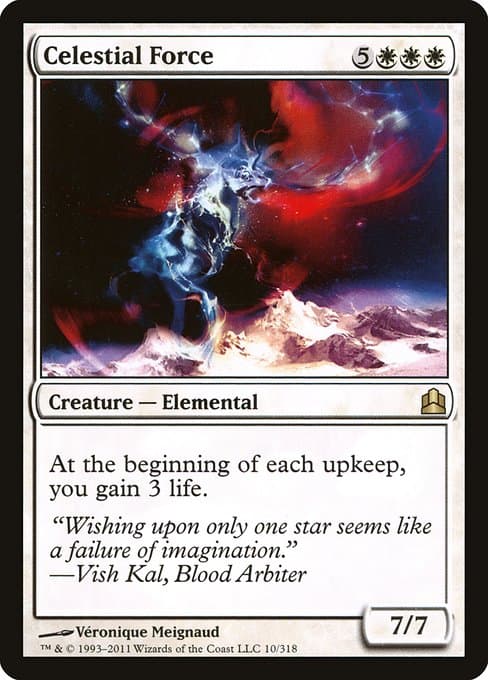 Celestial Force from Commander 2011 (Rare)