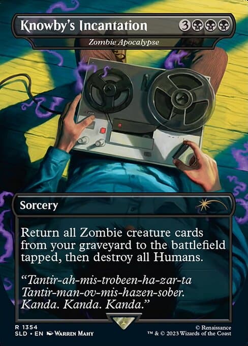 Zombie Apocalypse from Secret Lair Drop (Rare)