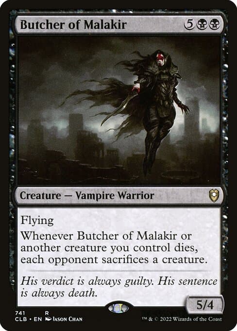 Butcher of Malakir from Commander Legends: Battle for Baldur's Gate (Rare)