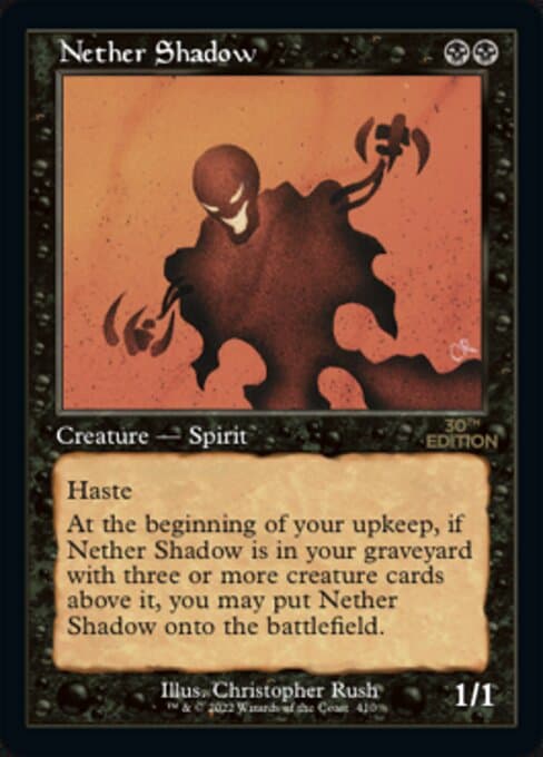 Nether Shadow from 30th Anniversary Edition (Rare)