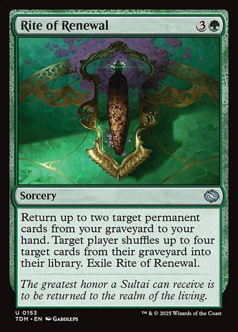 Rite of Renewal (Uncommon)