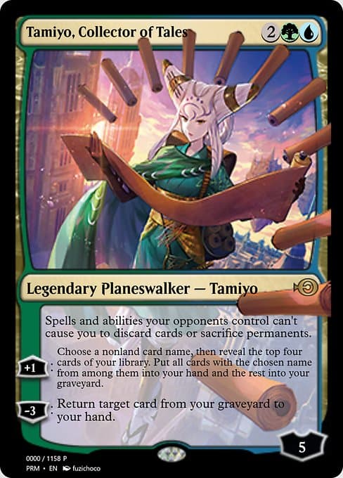 Tamiyo, Collector of Tales from Magic Online Promos (Rare)