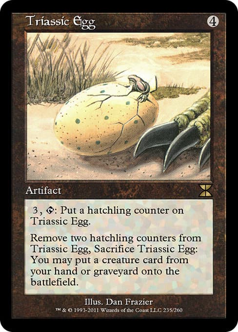 Triassic Egg from Masters Edition IV (Rare)