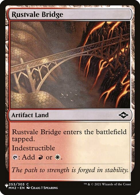 Rustvale Bridge from The List (Common)