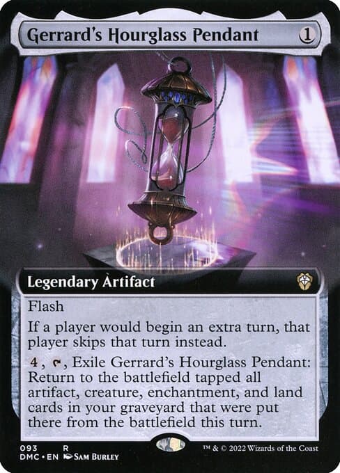 Gerrard's Hourglass Pendant from Dominaria United Commander (Rare)