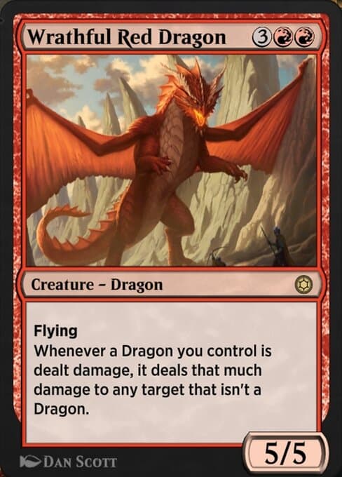 Wrathful Red Dragon from Alchemy Horizons: Baldur's Gate (Rare)